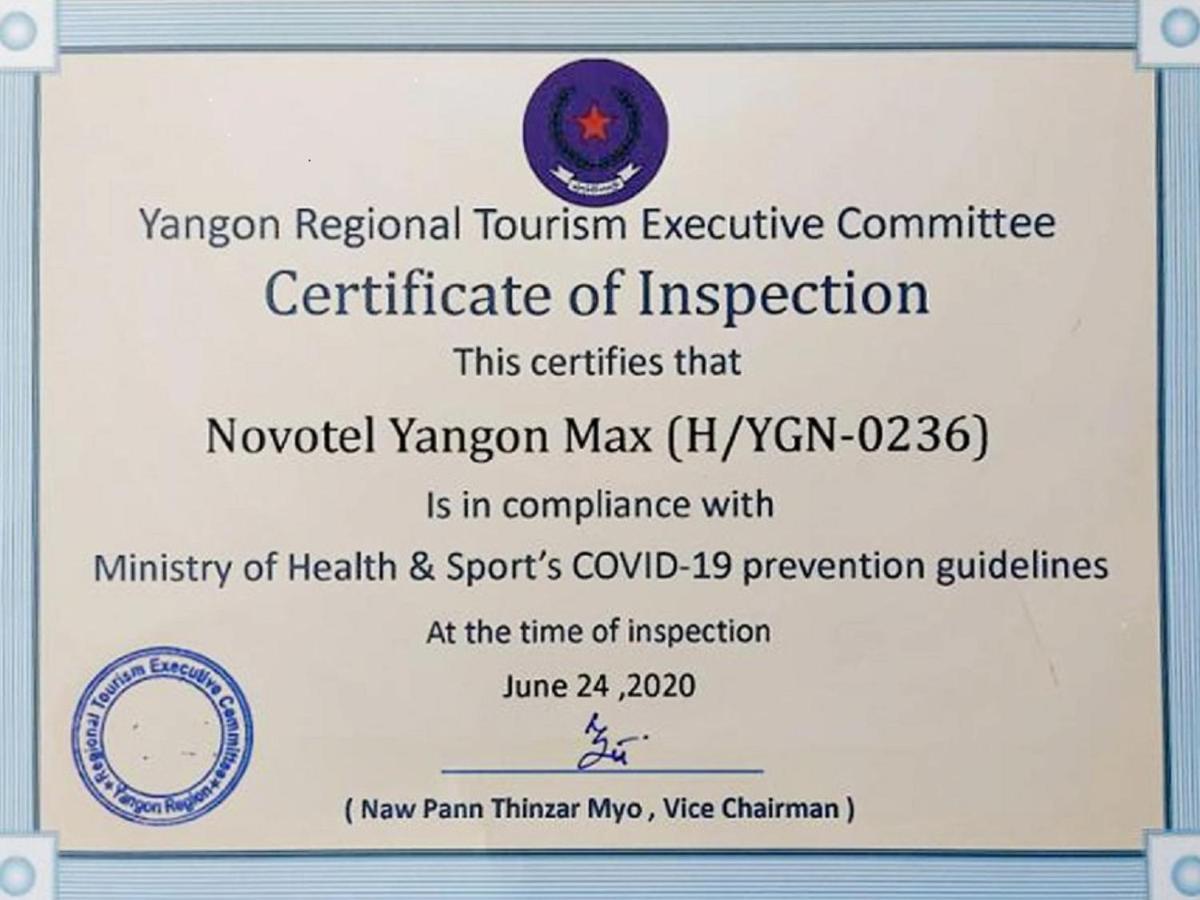 Novotel Yangon Max Εξωτερικό φωτογραφία